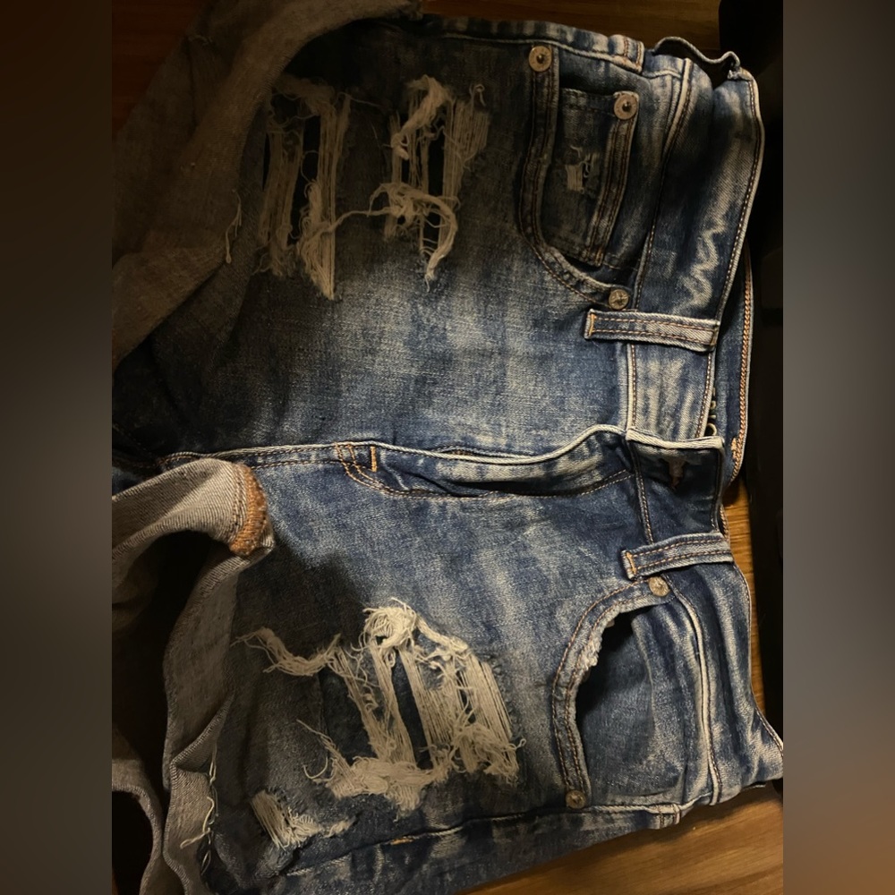 AE high rise shorts